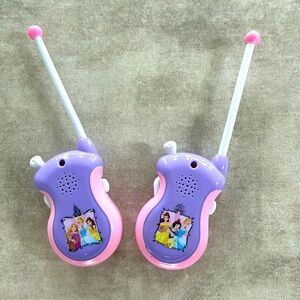 *LIKE NEW* Disney Princess -Themed Toy Walkie-Talkies Set